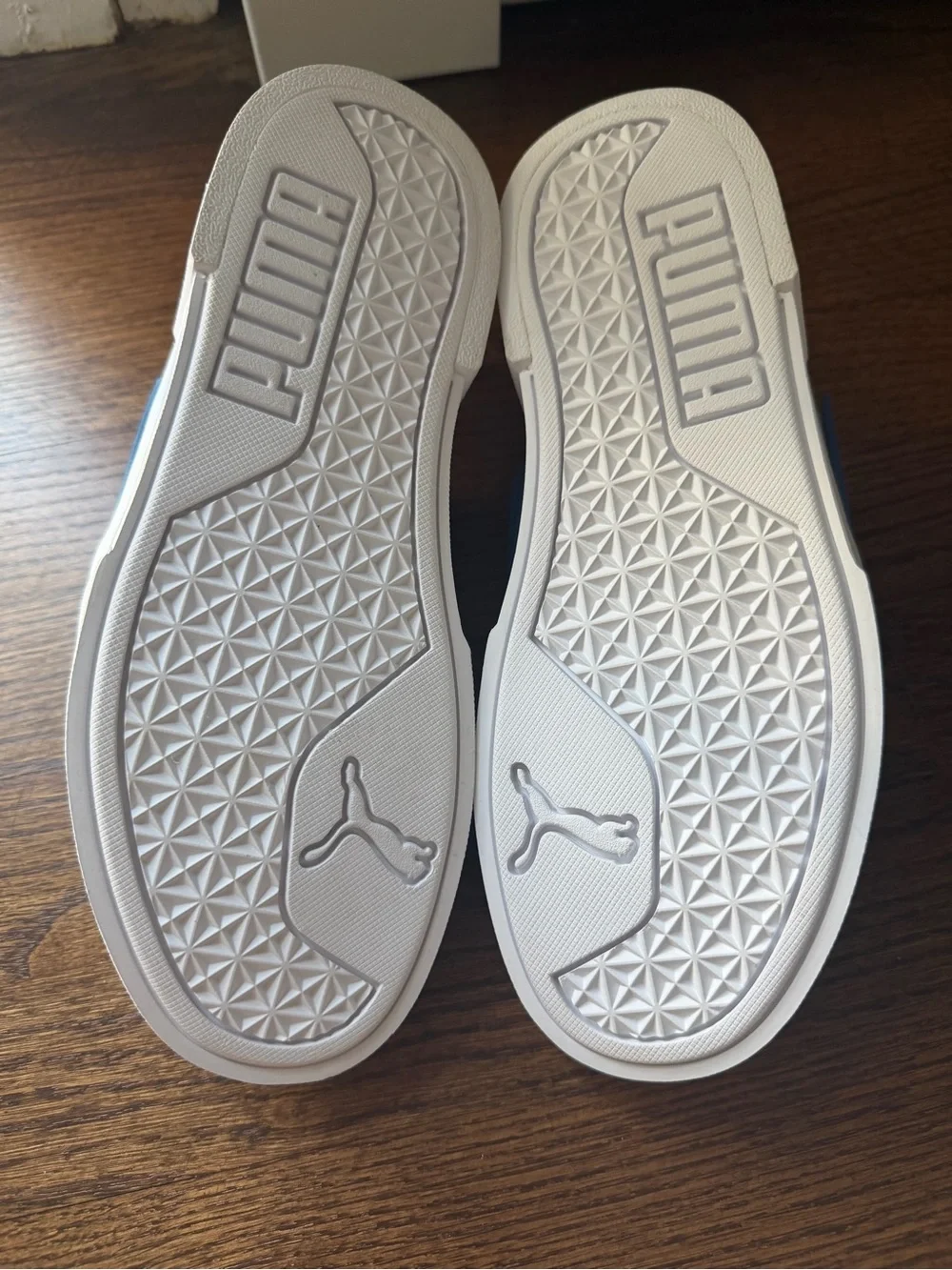 Puma Kids Slip-On Sneakers in Black, Blue & White Kids 5C